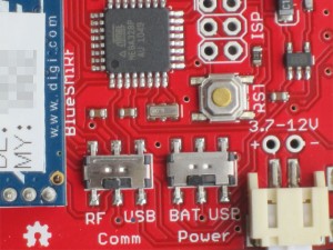 USB Weather Board の Comm スイッチ