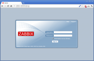 ZABBIX 2.0 WebUI